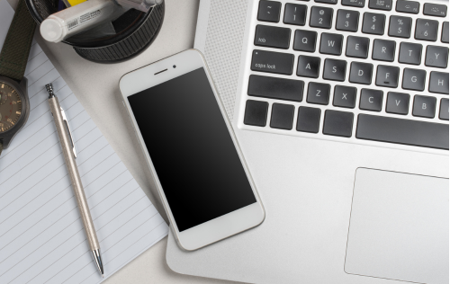 phone and computer